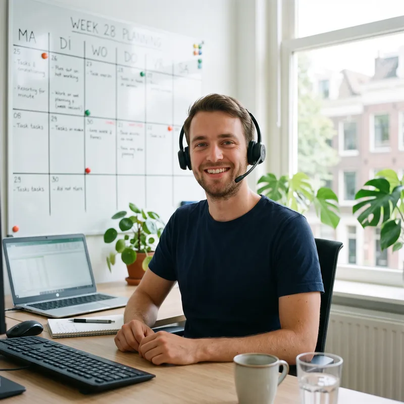Sjoerd, Manager Operations bij StudentTopper Events
